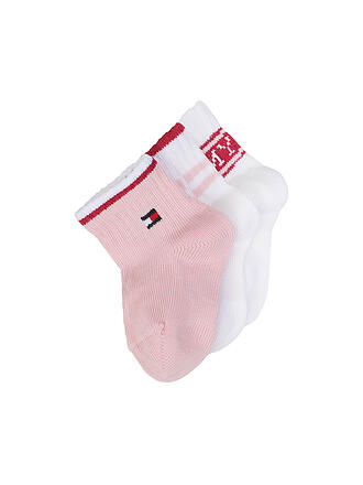 TOMMY HILFIGER | Calzini da neonata, confezione da 3, rosa