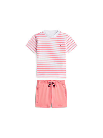 TOMMY HILFIGER | Set neonata 2 pezzi T-shirt e shorts