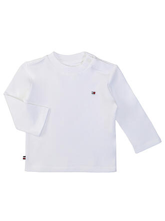 TOMMY HILFIGER | Set neonato 2 pezzi: salopette in jeans con t-shirt a maniche lunghe
