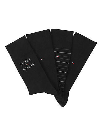 TOMMY HILFIGER | Calzini confezione da 4 neri