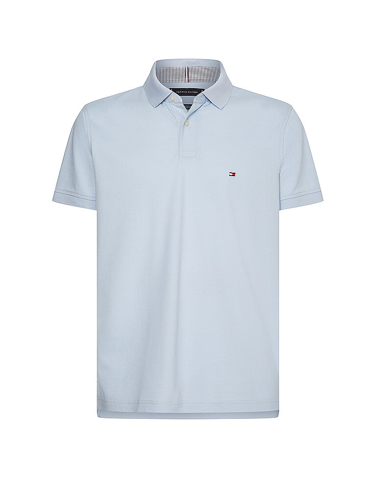 Polo regular fit azzurro M