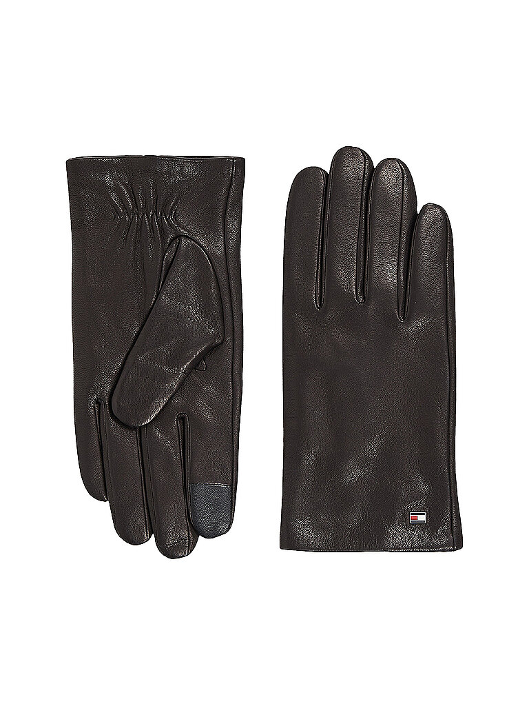 Guanti in pelle nero S/M
