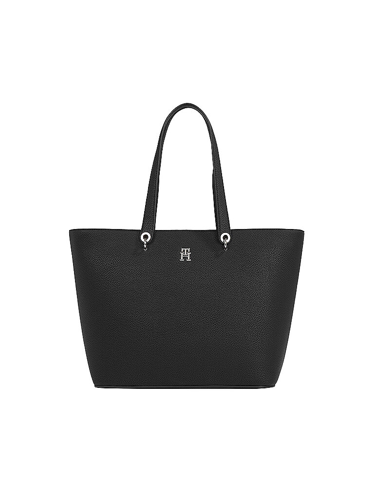 Borsa - Shopper TH EMBLEM nero