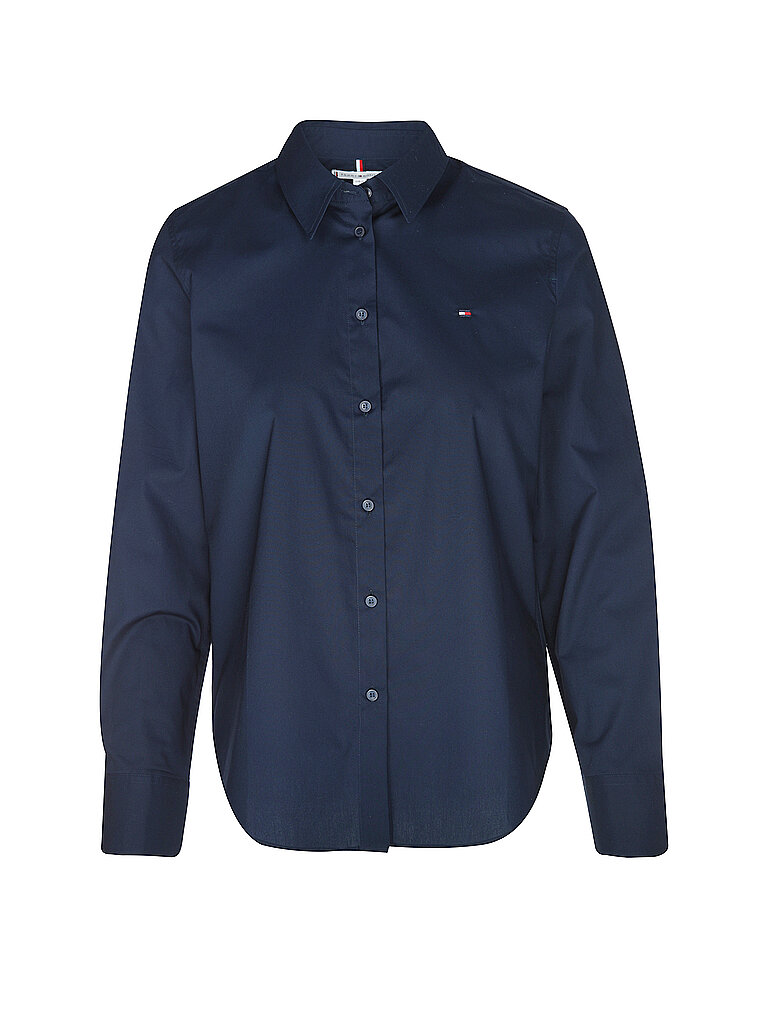 Blusa vestibilità regular blu 44