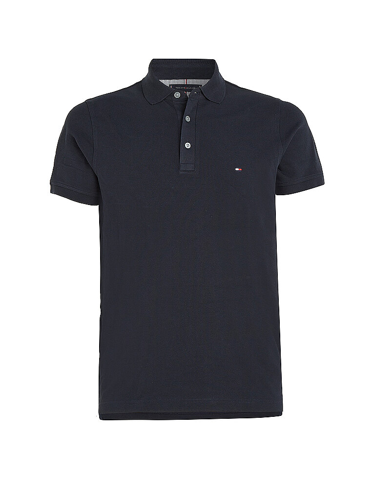 Polo Slim Fit blu XXL