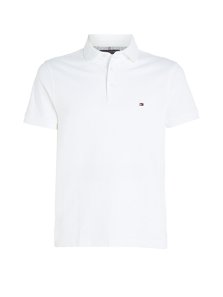 Polo slim fit bianco XL