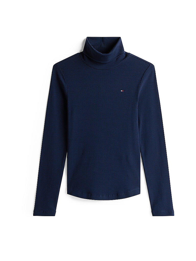 Rollkragenpullover blu M
