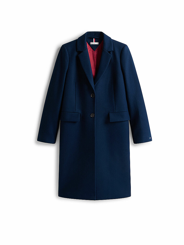 Cappotto di lana blu 40