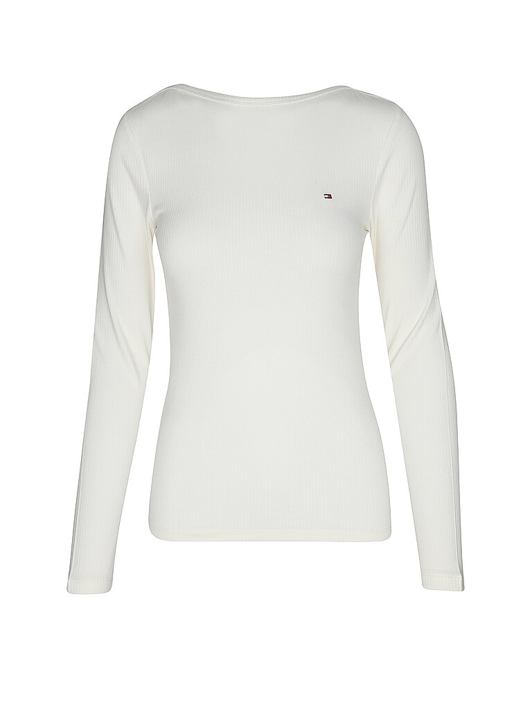 Maglietta a maniche lunghe bianco XS