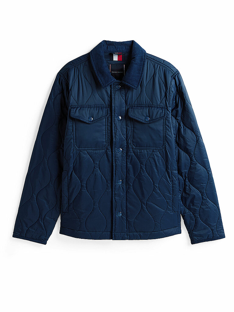 Giacca trapuntata leggera blu S