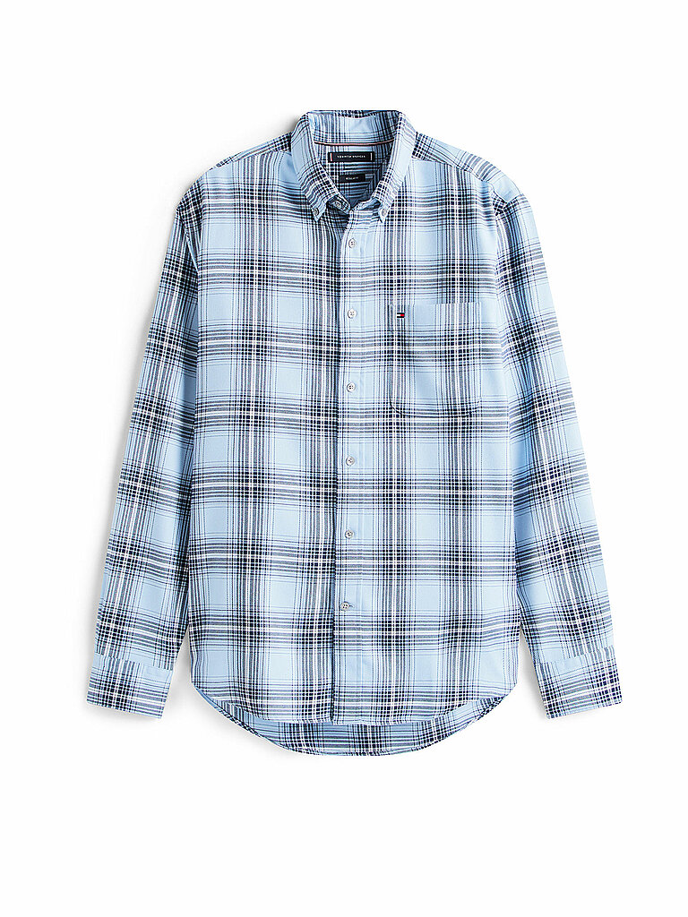Camicia regular fit azzurro S
