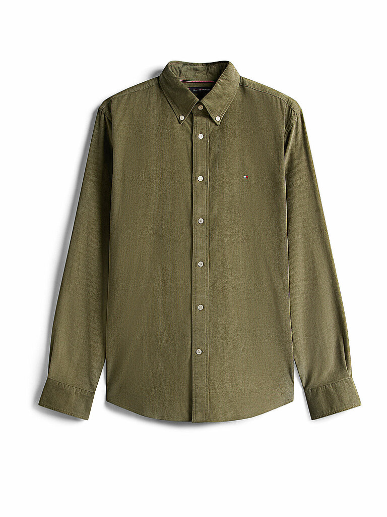 Camicia regular fit oliva XXL