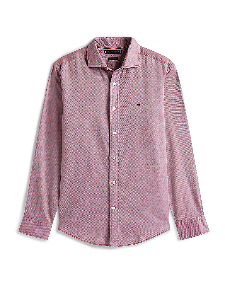 Camicia regular fit rosso scuro XXXL