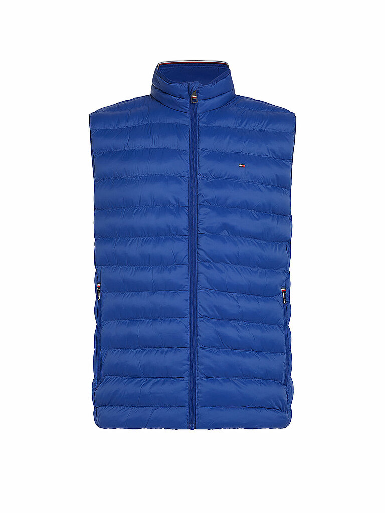 Gilet trapuntato blu XXL