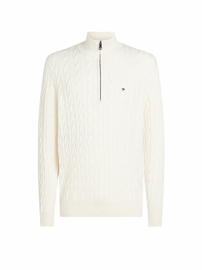 Pullover Troyer crema XXXL