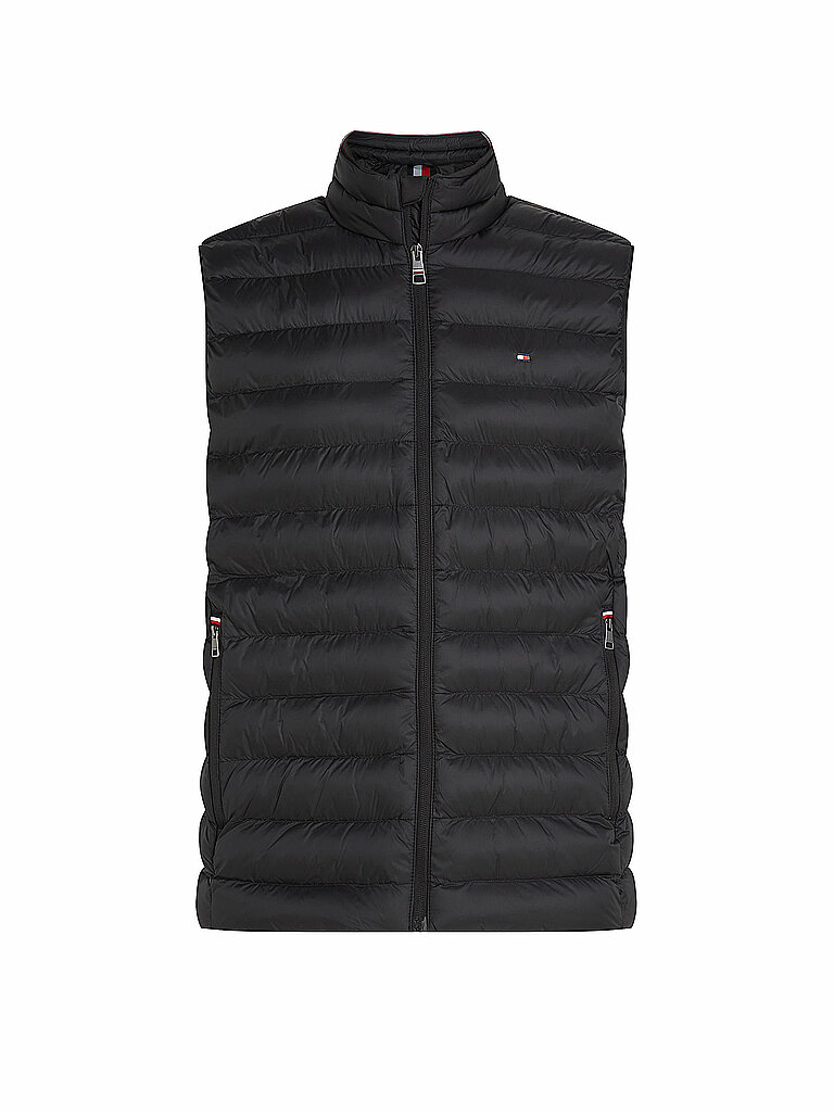 Gilet trapuntato nero L