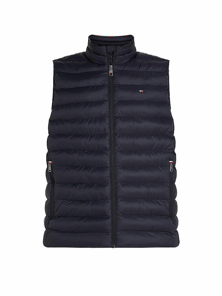 Gilet trapuntato blu XXL