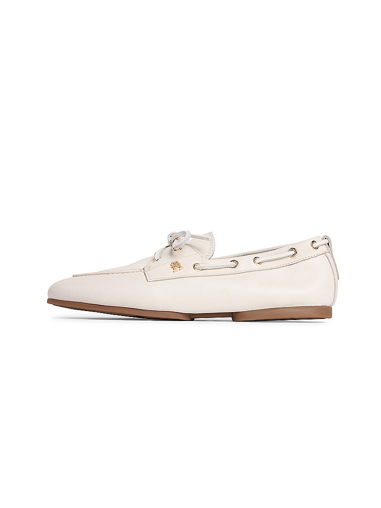 Scarpe da barca TH SLEEK crema 36