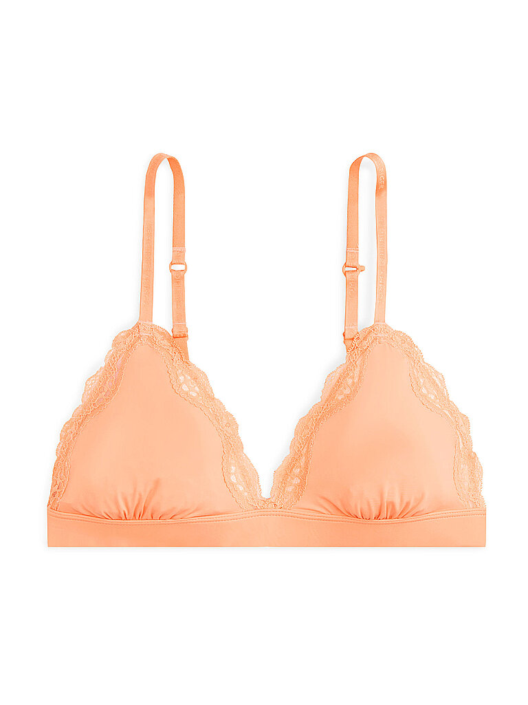 Reggiseno senza ferretto arancione arancione M