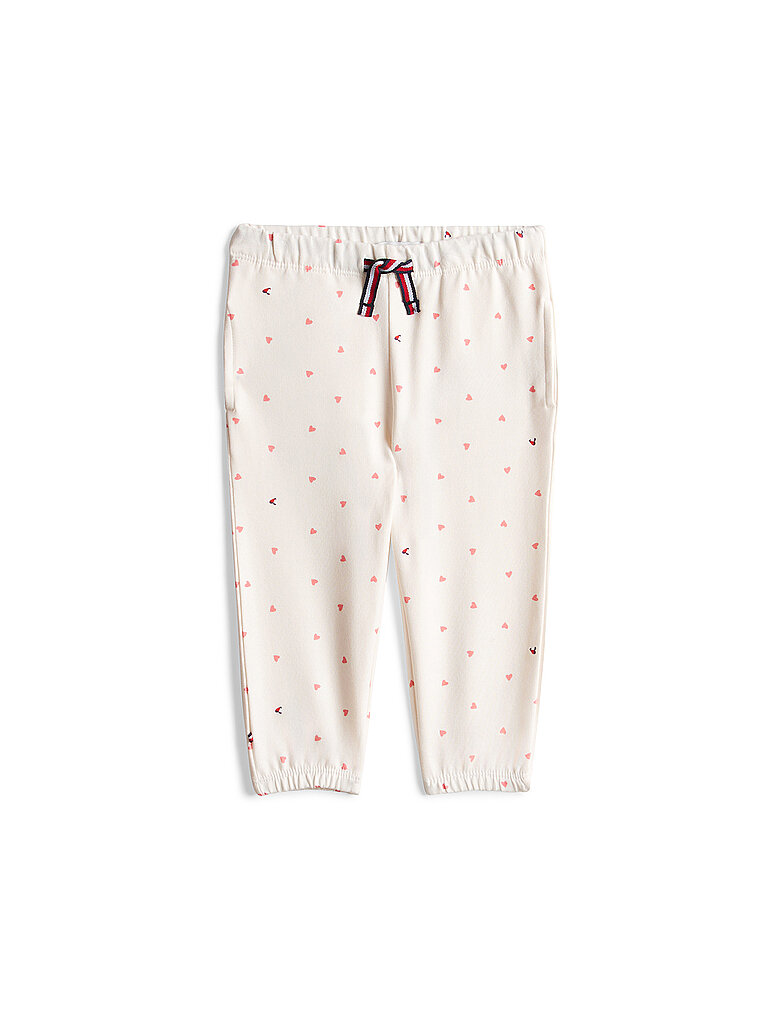 Pantaloni da jogging per neonata/o bianco 68