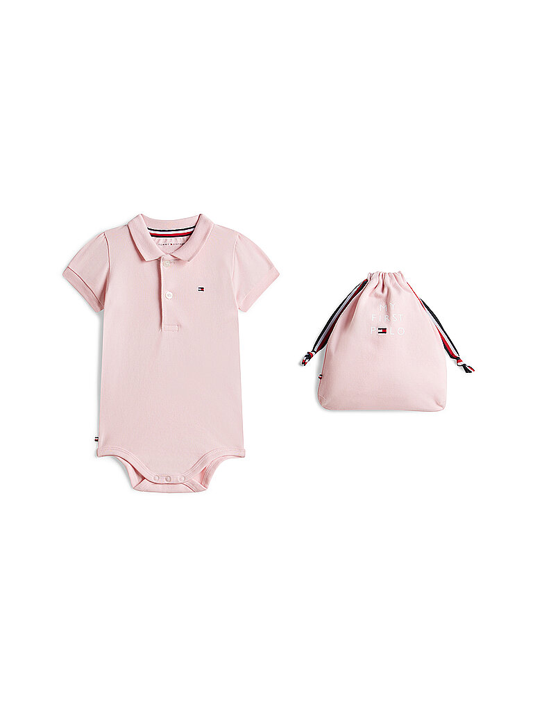 Body neonato rosa 80
