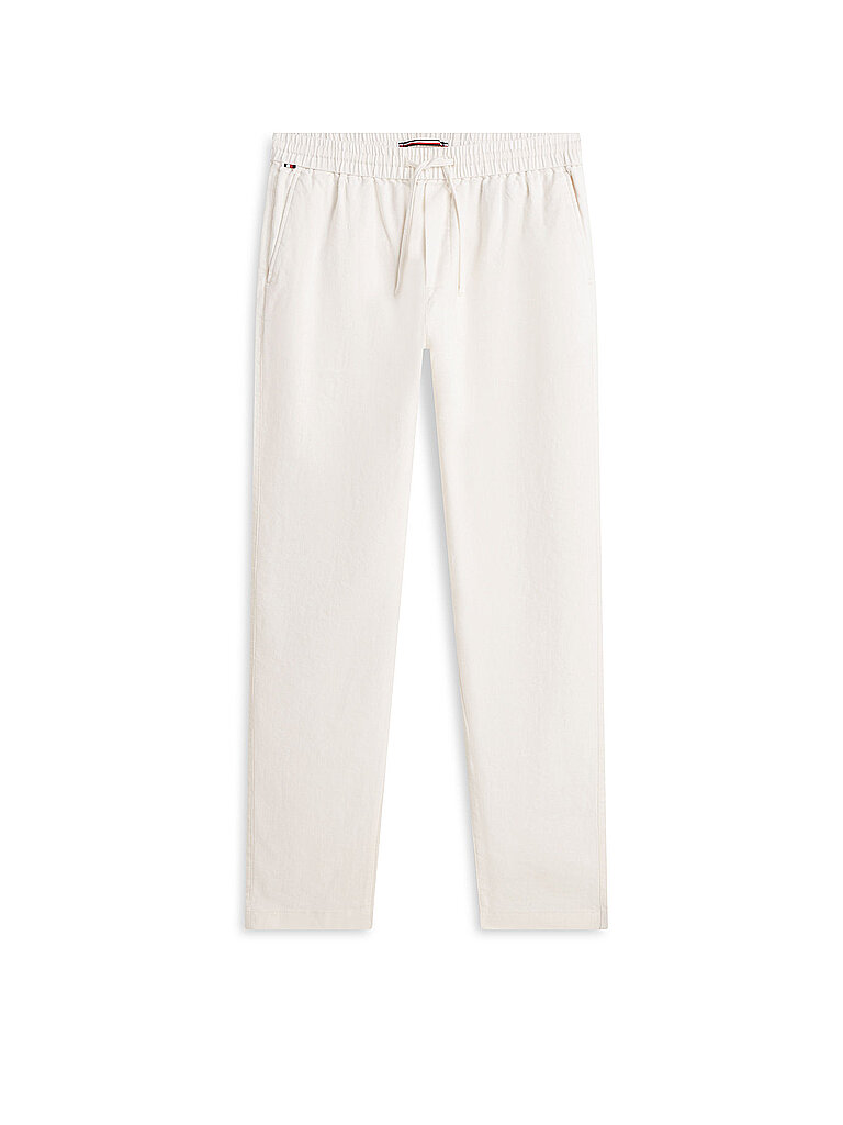 Chino in lino HARLEM bianco 34/L32