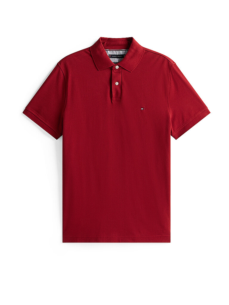 Polo vestibilità regular rosso scuro M