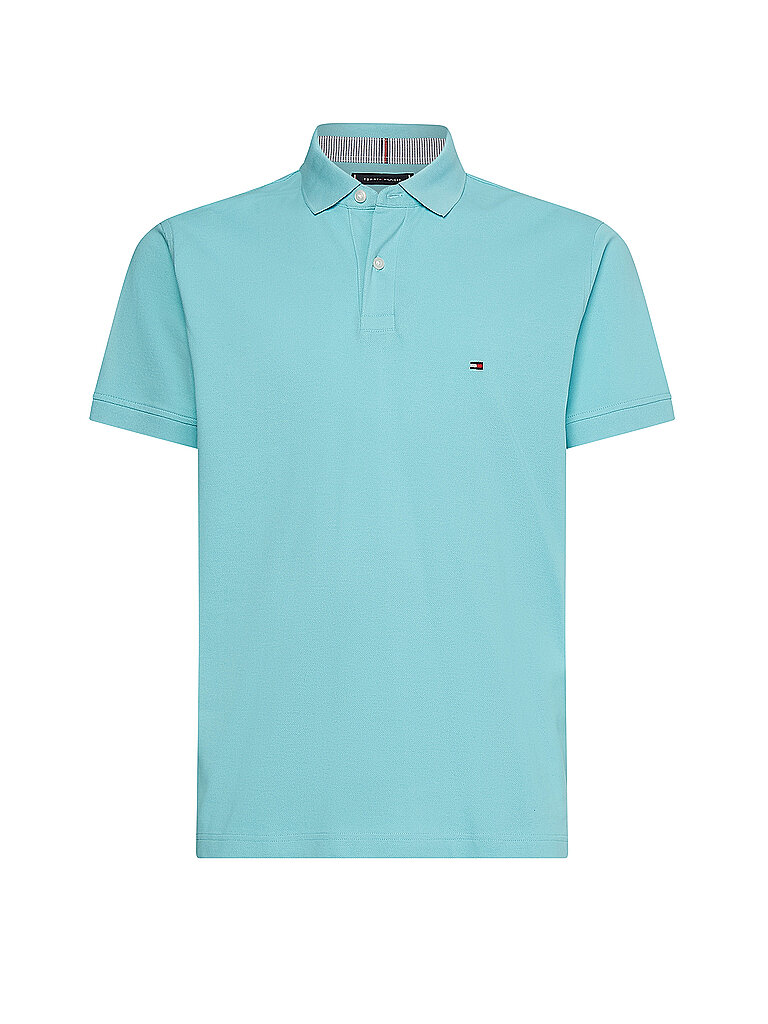 Polo regular fit turchese XL