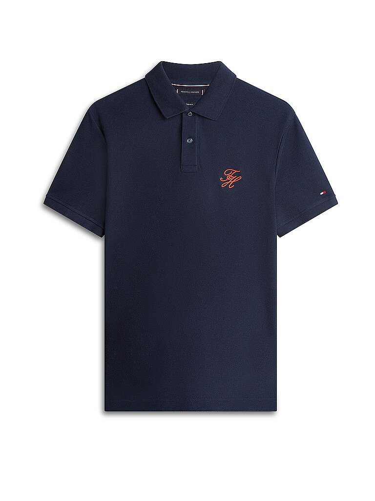Polo TH SCRIPT blu M