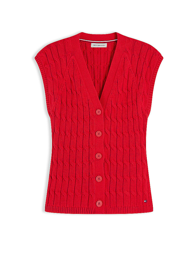Tommy Hilfiger Gilet rosso L