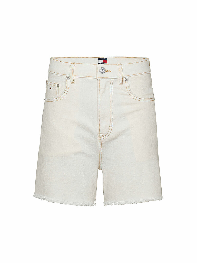 Jeansshorts Mom Fit bianco 28