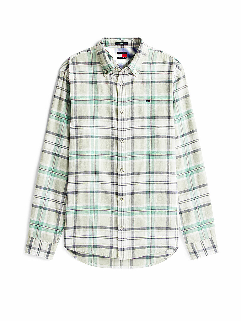 Camicia regular fit verde chiaro XL