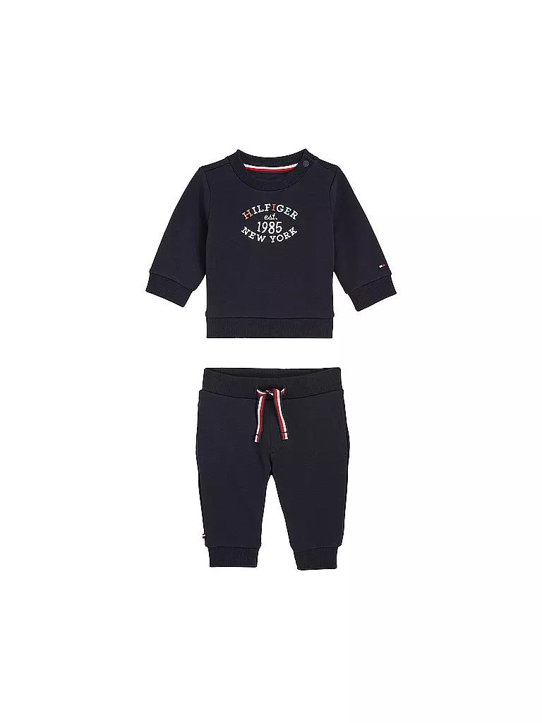 TOMMY HILFIGER | Baby Set 2-teilig Sweater und Hose | Blu scuro