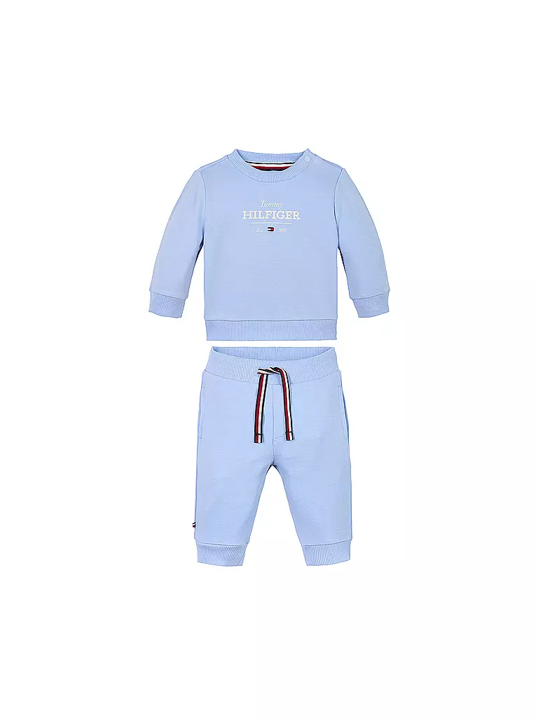 TOMMY HILFIGER | Baby Set 2-tlg. Sweater und Hose | Blu chiaro