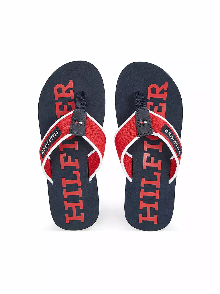 TOMMY HILFIGER | Badeschuhe - Zehentrenner  | Rosso