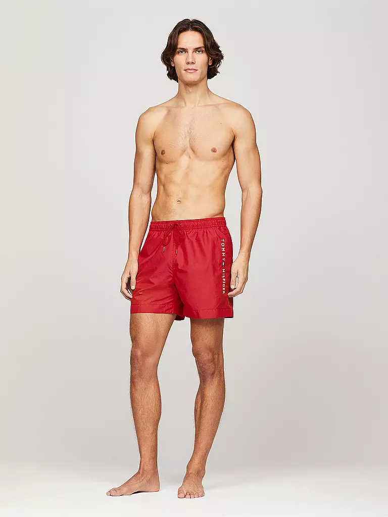 TOMMY HILFIGER | Badeshorts  | Rosso