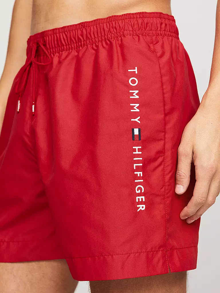 TOMMY HILFIGER | Badeshorts  | Rosso