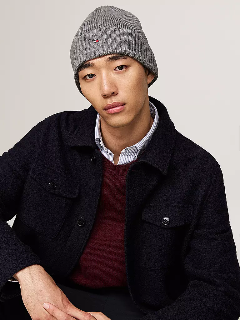 TOMMY HILFIGER | Berretto - Cuffia | Grigio chiaro