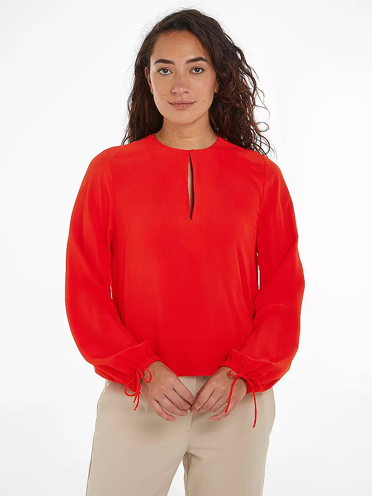 TOMMY HILFIGER | Blusa a camicia | Rosso