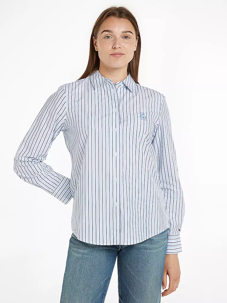 TOMMY HILFIGER | Bluse  | Blu chiaro