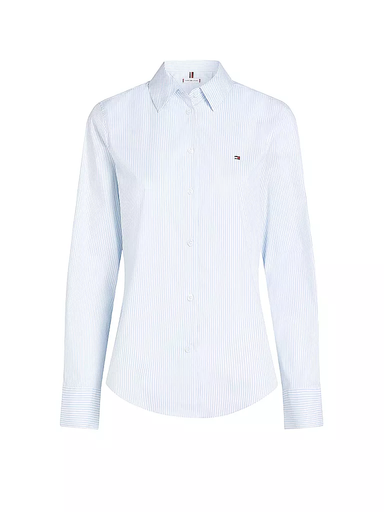 TOMMY HILFIGER | Bluse Regular Fit | Blu chiaro
