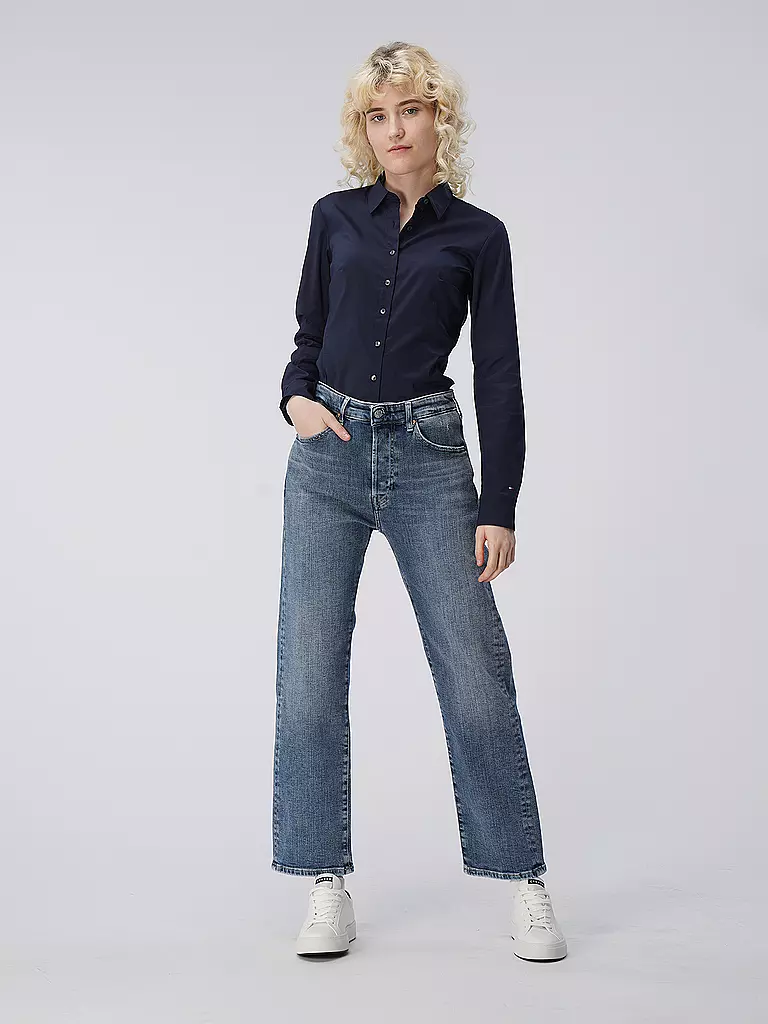 TOMMY HILFIGER | Bluse Slim Fit | Blu