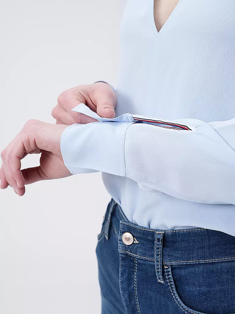 TOMMY HILFIGER | Bluse | Blu chiaro