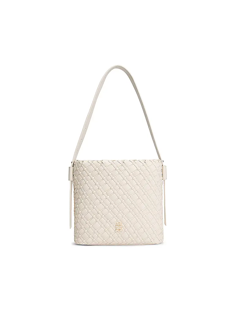 TOMMY HILFIGER | Borsa - Borsa a spalla TH BRAIDED | Crema