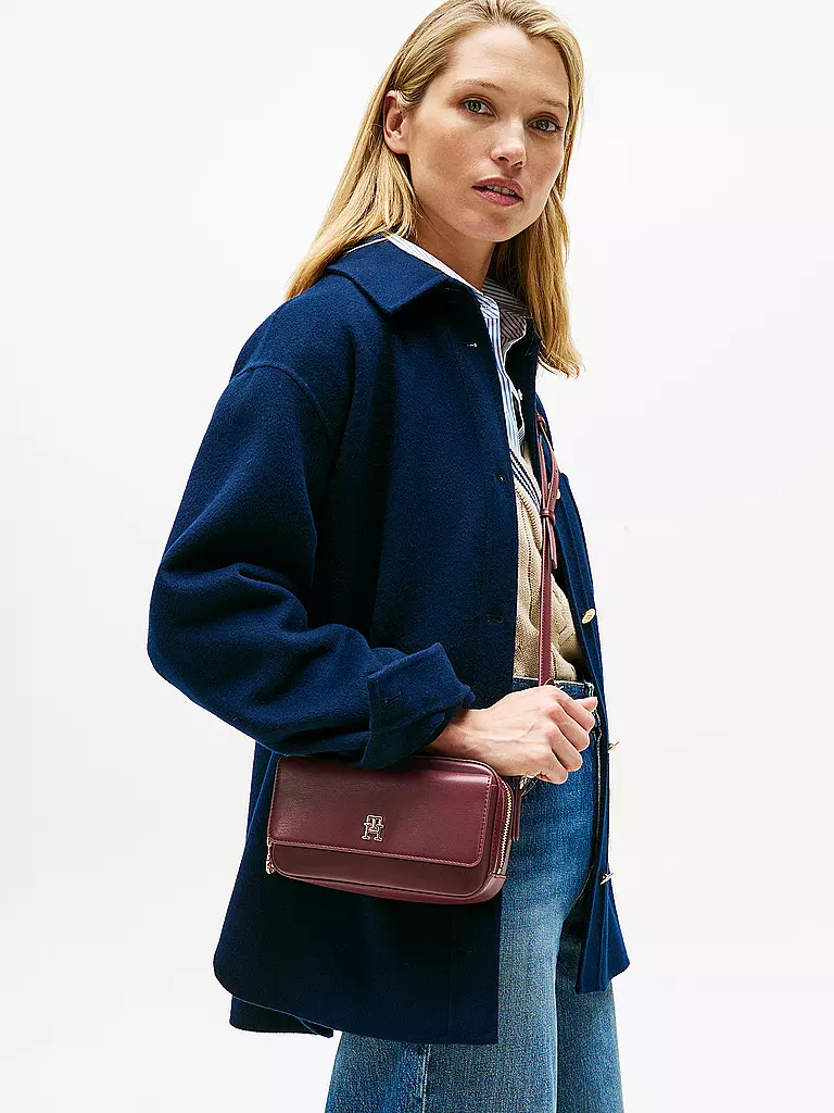 TOMMY HILFIGER | Borsa - Borsa a tracolla TH ICON | Rosso scuro