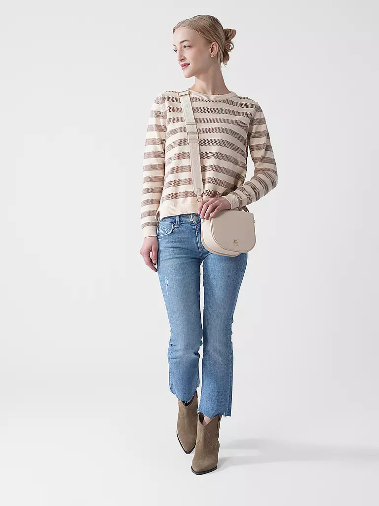 TOMMY HILFIGER | Borsa - Mini Bag TH LOGOTAPE | Bianco