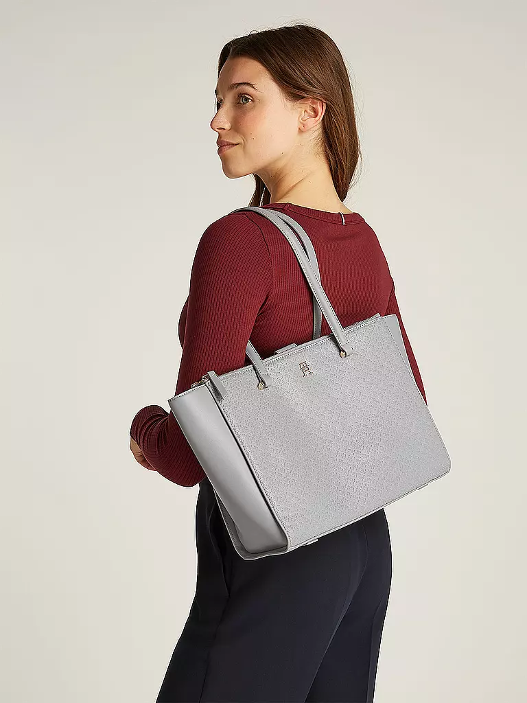 TOMMY HILFIGER | Borsa - Shopper | Grigio chiaro