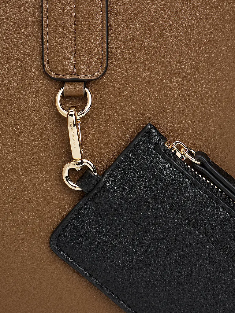 TOMMY HILFIGER | Borsa - Tote Bag TH ICON | Marrone chiaro