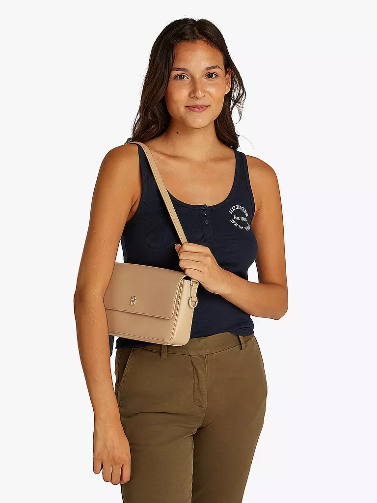 TOMMY HILFIGER | Borsa - Umhängetasche TH DISTINCT | Cammello