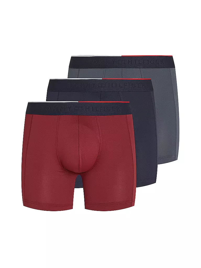 TOMMY HILFIGER | Boxer da uomo, confezione da 3, BKhaki | Blu